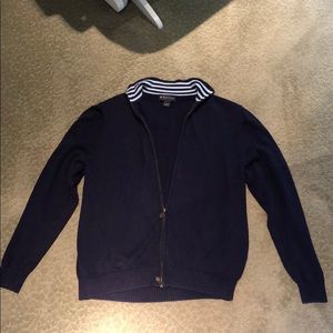 Supima Cotton Full Zip Cardigan